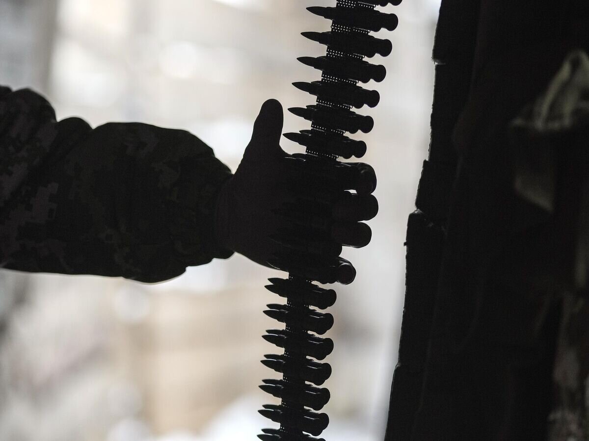 Украинский военнослужащий© AP Photo / Vadim Ghirda