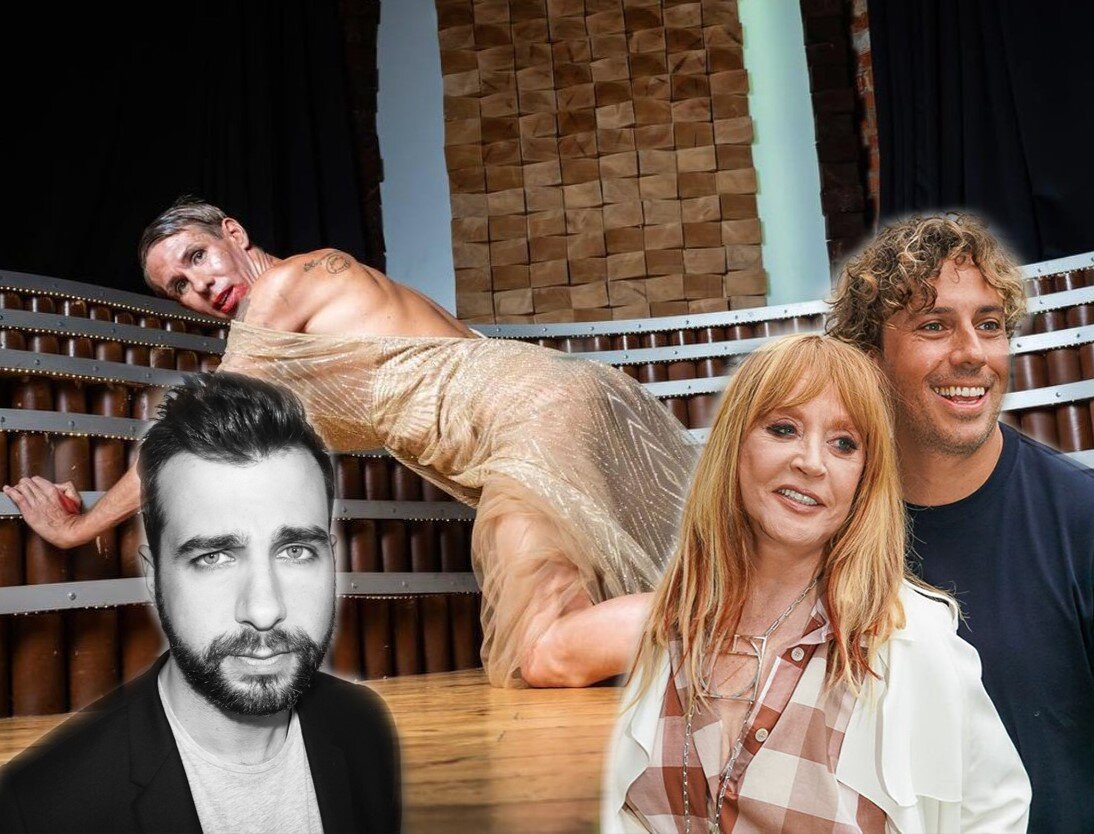 Алексей Панин, Иван Ургант, Алла Пугачева и Максим Галкин, фото