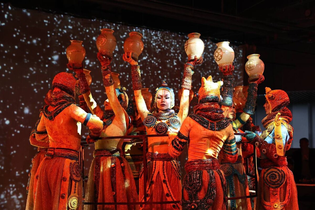 Государственный ансамбль танца "Урал" на фестивале "Зимнее солнце Аркаима". Фото Юлии Боровиковой (Вечерний Челябинск)