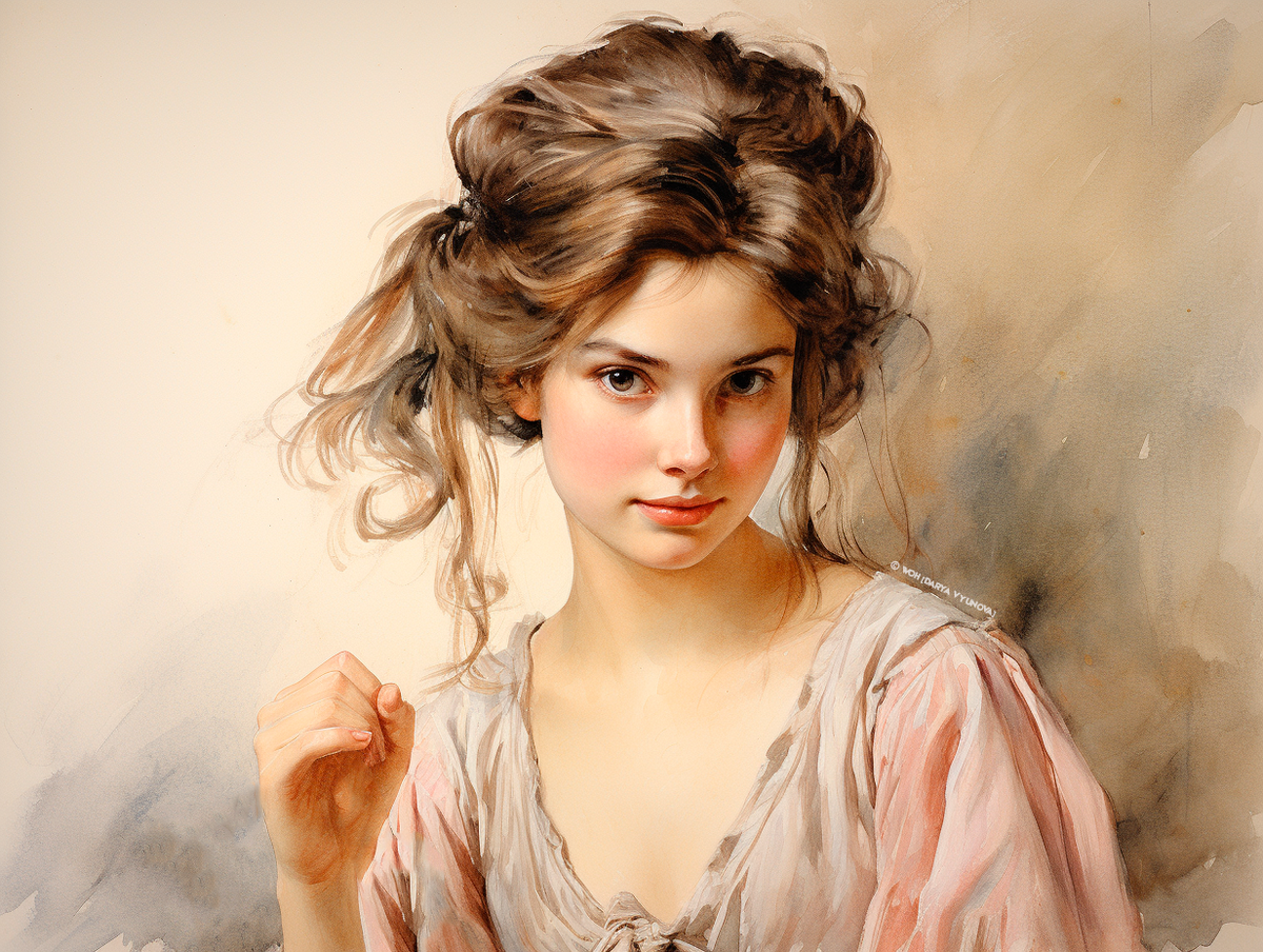 Портрет юной девушки / © WOH 