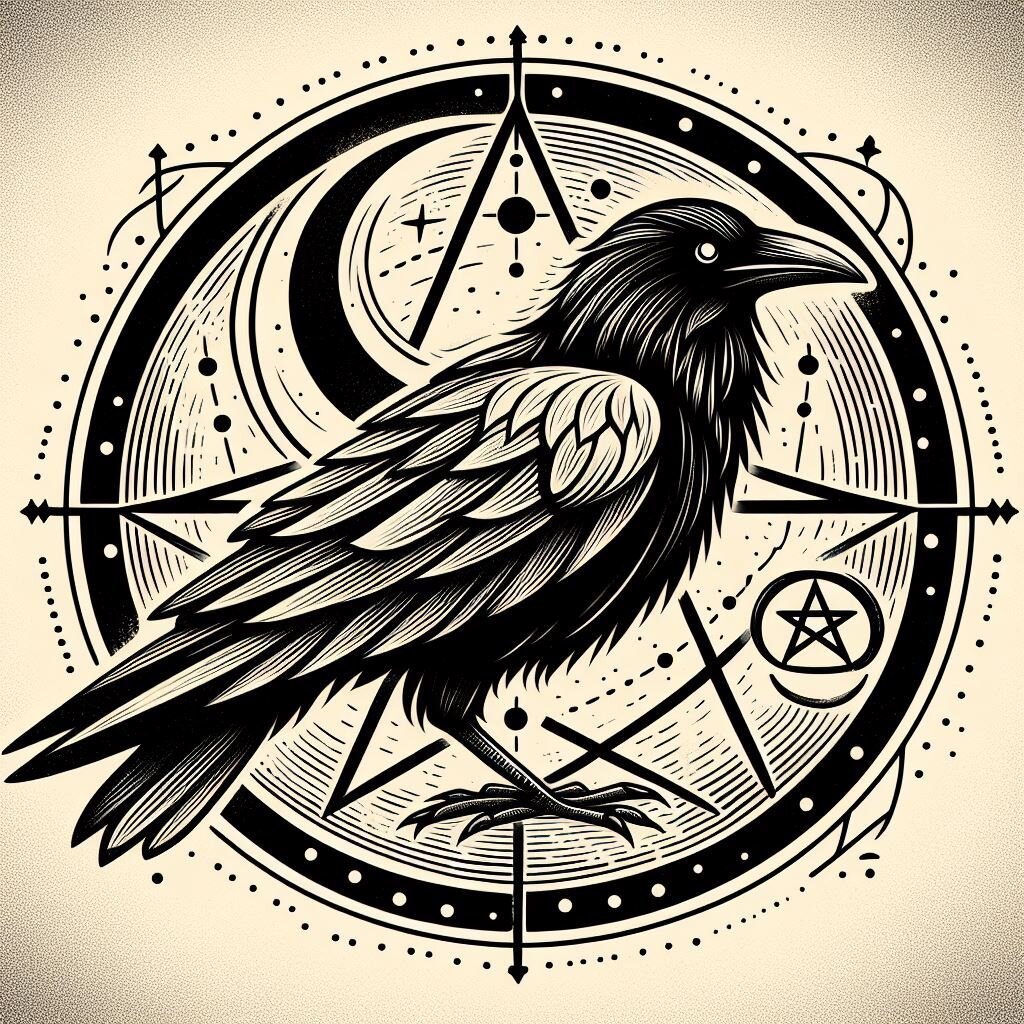 Ворон как символ магии