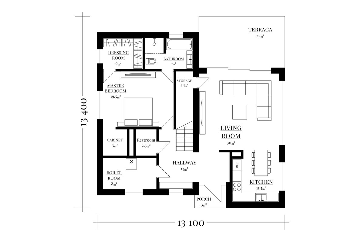 Ground floor plan