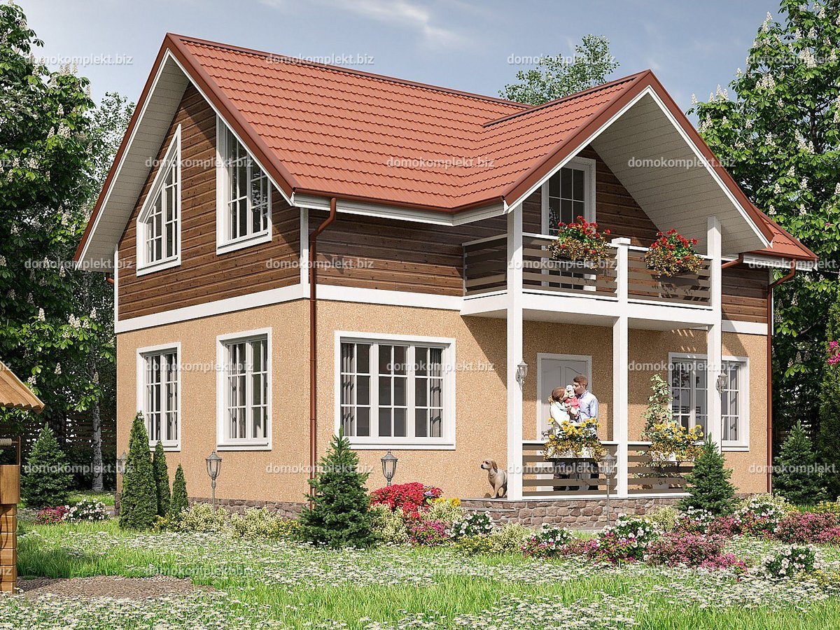 Дом по проекту "Рассвет"