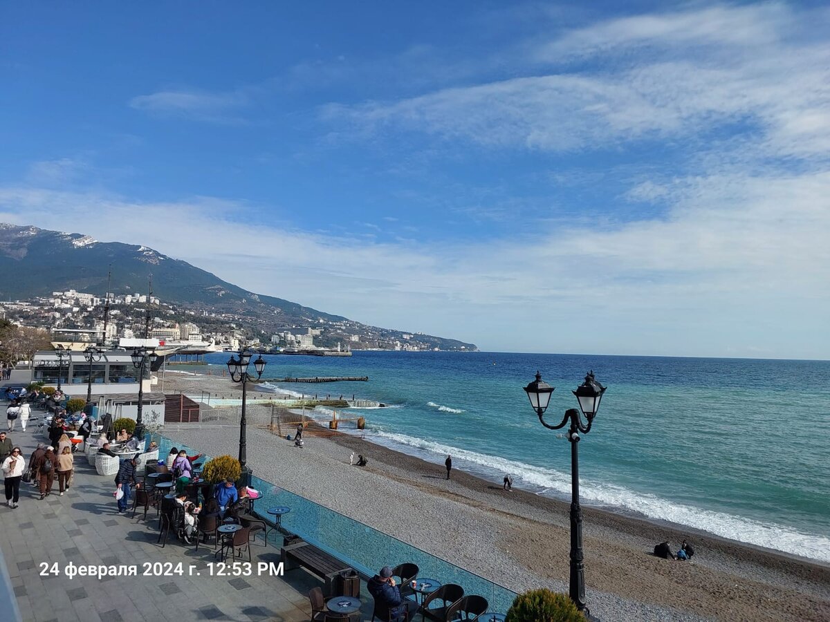 Набережная Ялты.