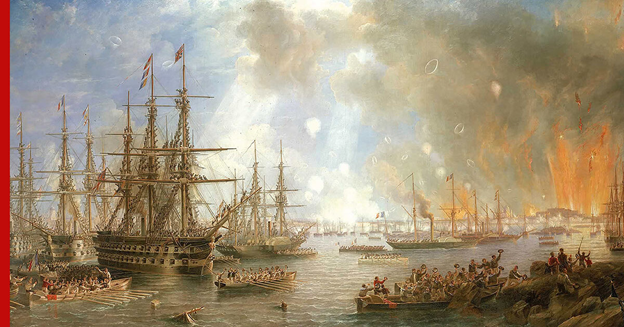 Вооружённый конфликт был вызван экспансионистскими планами России по отношению к стремительно слабевшей Османской империи.