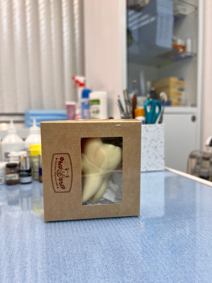 Шоколадный зуб