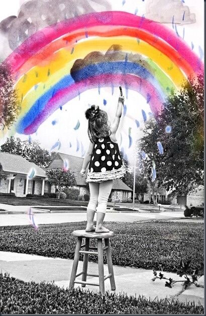 А как здорово делать черно-белый мир цветным ;)