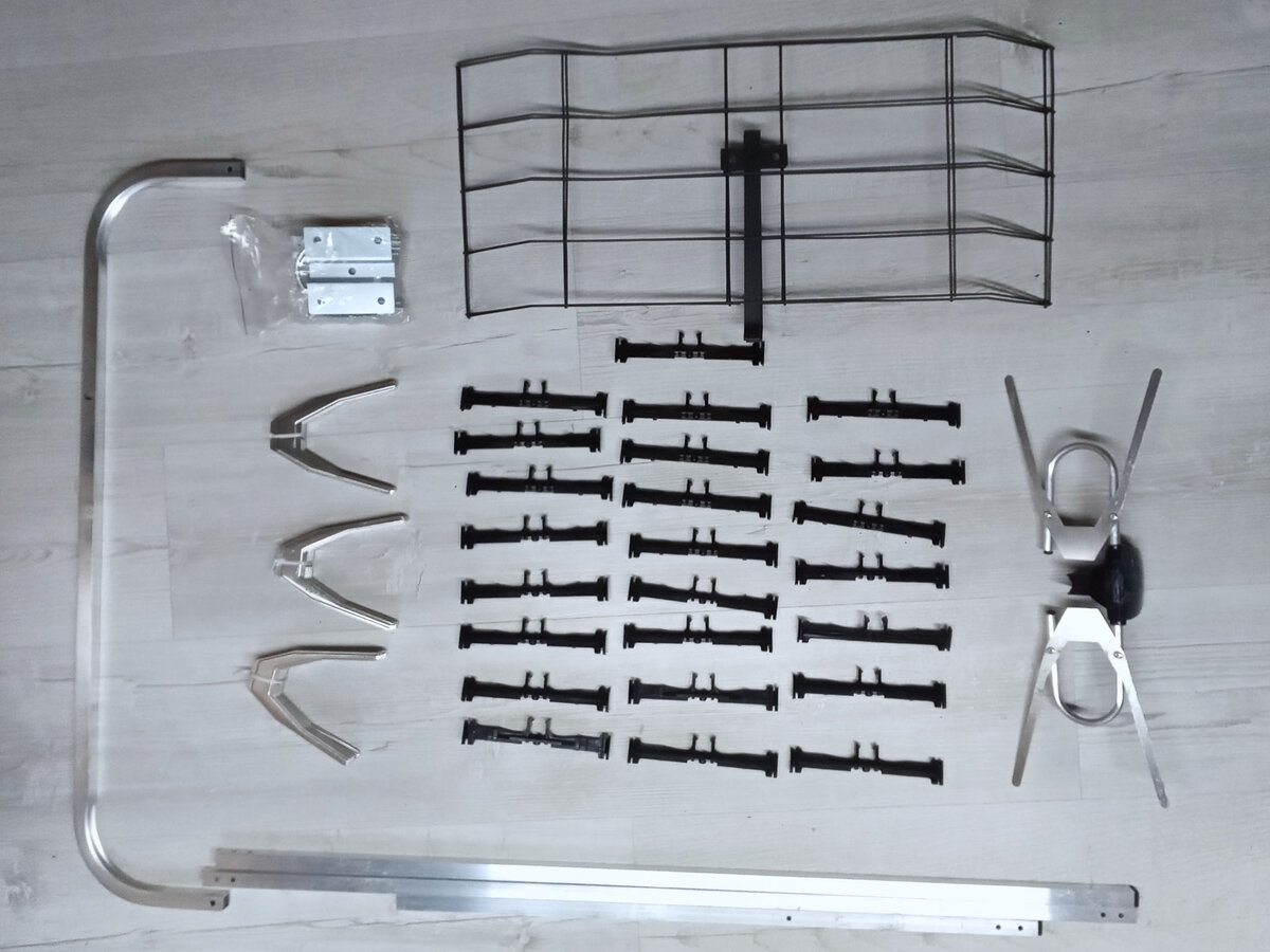 детали для сборки антенны