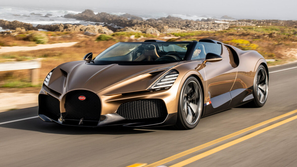    Bugatti W16 Mistral. Фото Bugatti