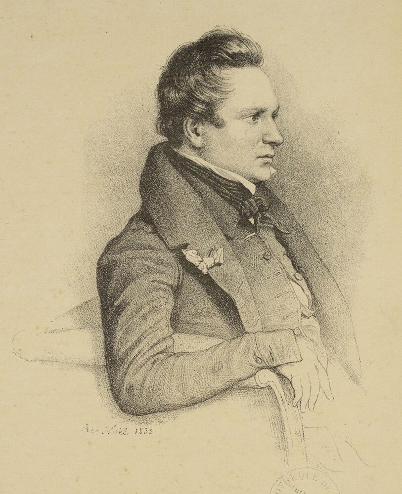 Портрет Виктора Гюго. Гравюра Леона Ноэля. 1832 год. Источник: obrazovanie-gid.ru