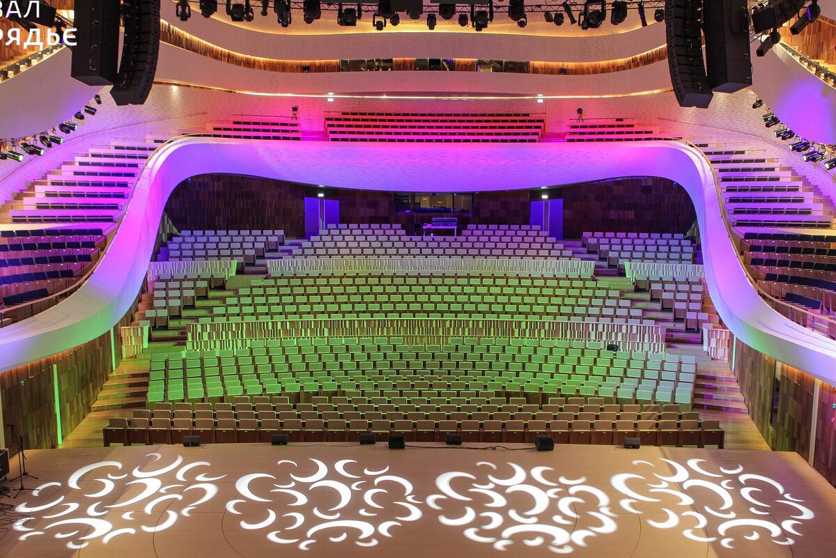 На фото: помещение КЗ Зарядье