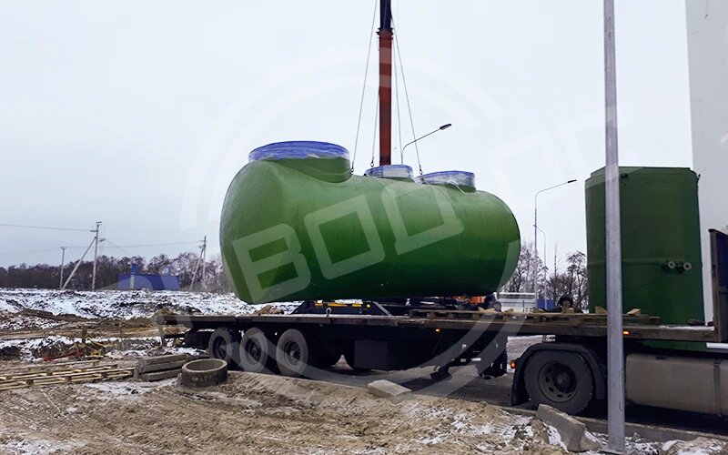 Усреднитель на объекте