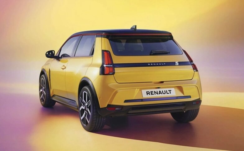 Рено 5 вид сзади 