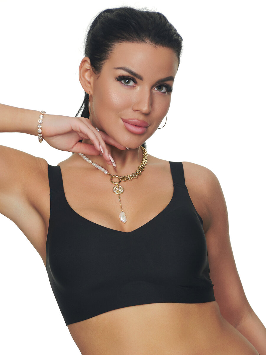 Бюстгальтер бесшовный без косточек Silkintima