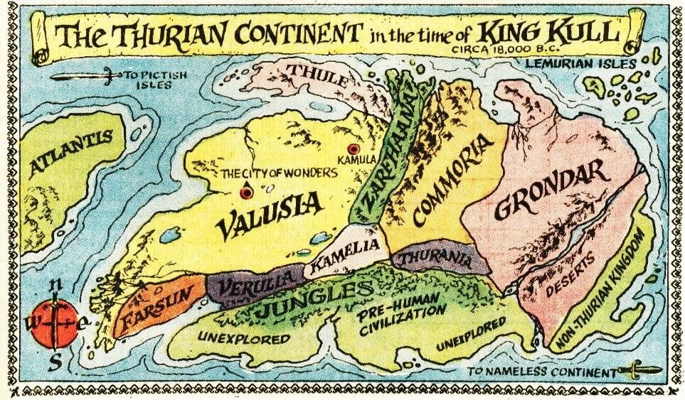 Атлантида в Турийскую эпоху (www.forum.cimmeria.ru).