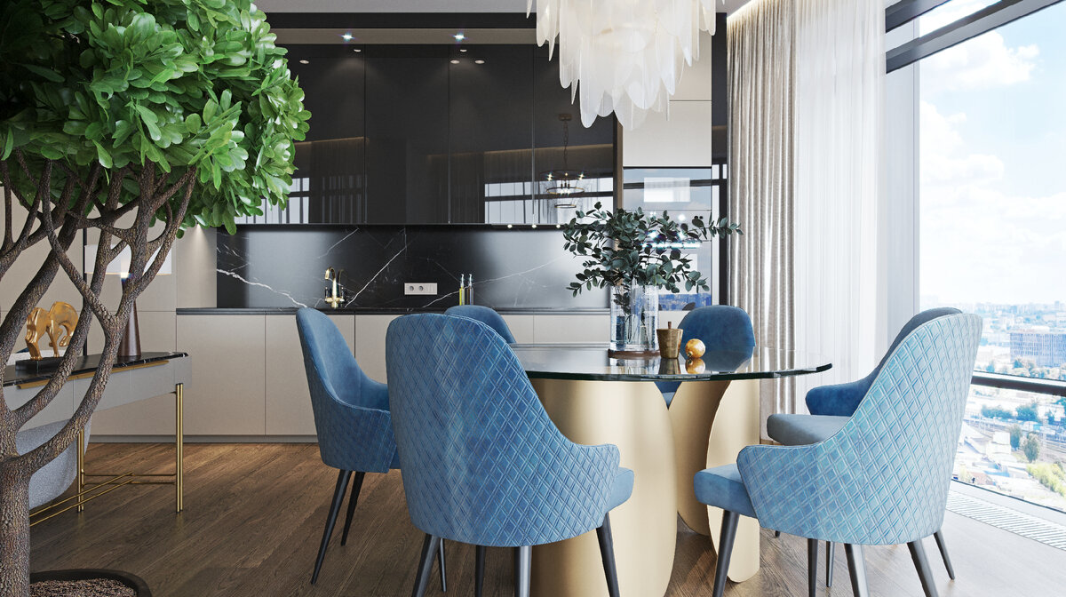 Квартира с премиальной дизайнерской отделкой FUSION