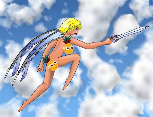 (ps. наготы тут нет, смотреть не на что.)