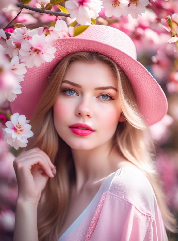 Kandinsky 2.2 Без стиля Промпт: Spring beauty photoshoot hd, aesthetic, realistic, zeiss, 18, white, pink, social, portraiture, multilayered --ar 2:3 --v 5.