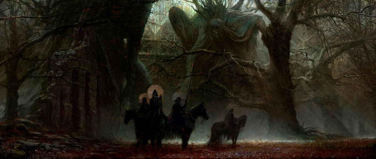Работа Horsemen от Артёма Демуры. Все представленные тут работы лучше смотреть в увеличенном формате 