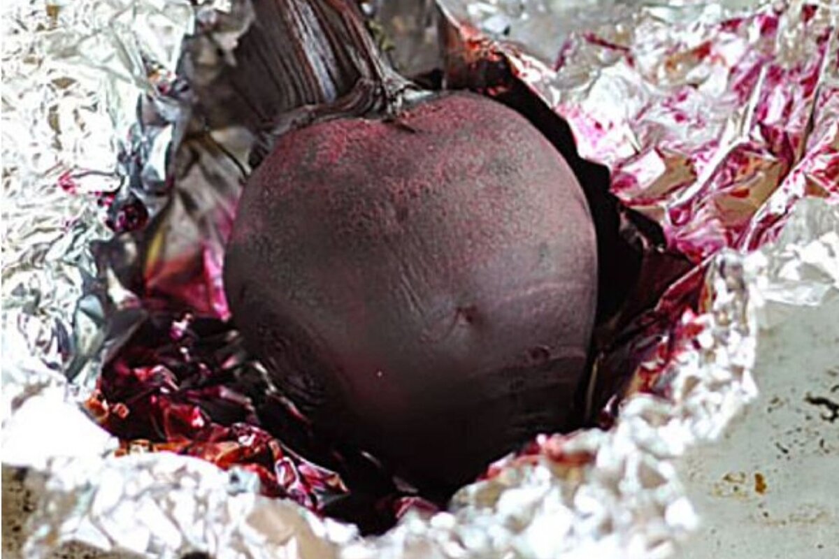 Запечь свеклу