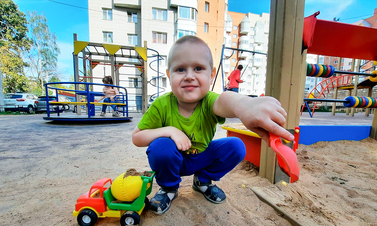 Егор Дучков, подопечный фонда "Алёша"