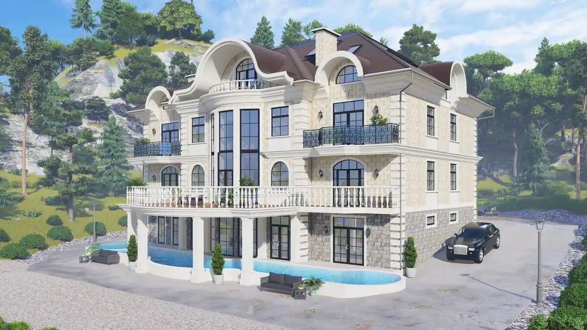 Проект дома - H-1413