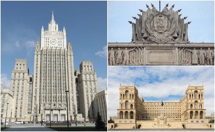 Сталинский Ампир в декорациях.