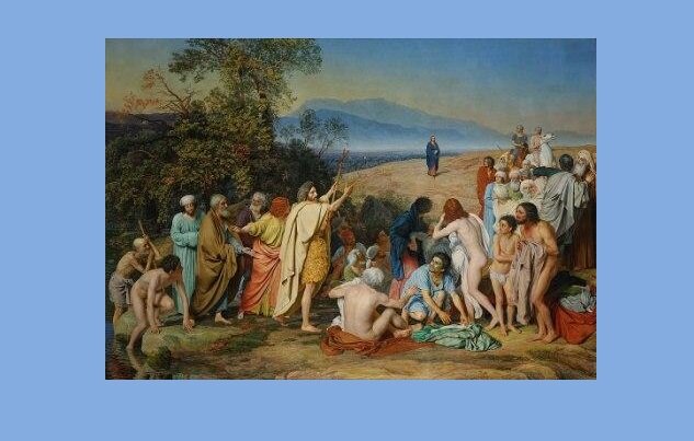 Александр Андреевич Иванов (1806 ― 1858) ― Явление Христа народу (1837—1857 гг. Холст, масло).
