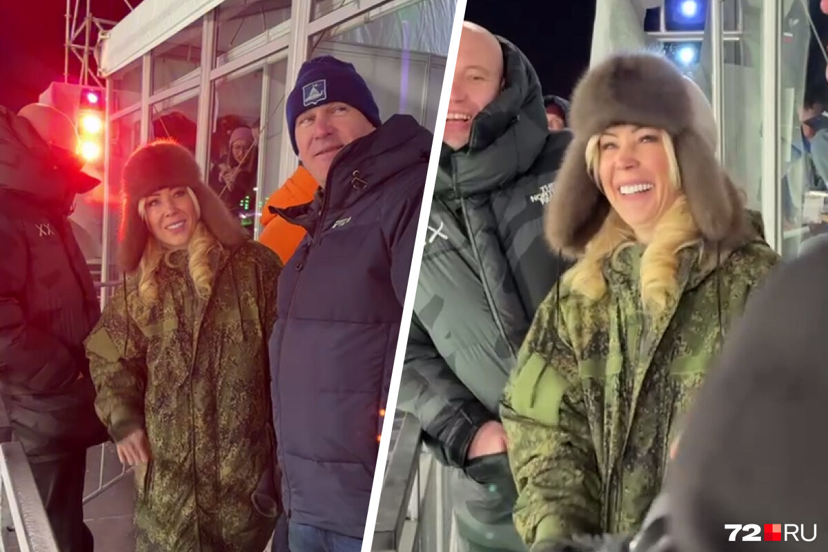 Мизулина на "Битве на Туре" в Тюмени в день 23 февраля. Фото из сетей интернета
