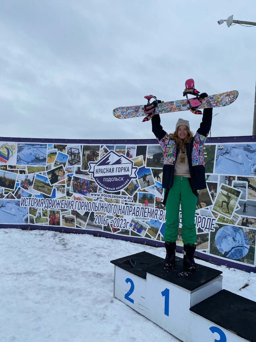 Давно хотели заехать на этот склон, так как часто бываем в Подольске 