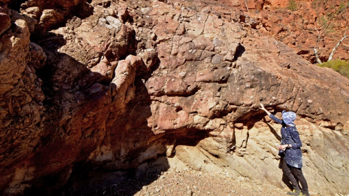 Ледниковые отложения, образовавшиеся в период стертского оледенения около 717–664 миллионов лет назад (хребет Флиндерс в Австралии) Источник: https://naked-science.ru/