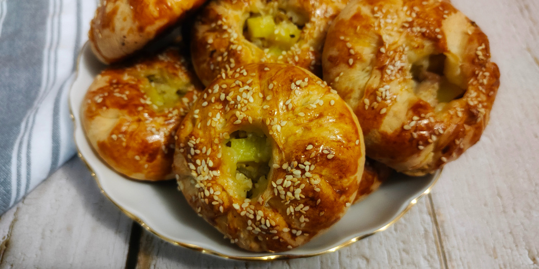 Вак балиш - татарские пирожки с курицей и картошкой