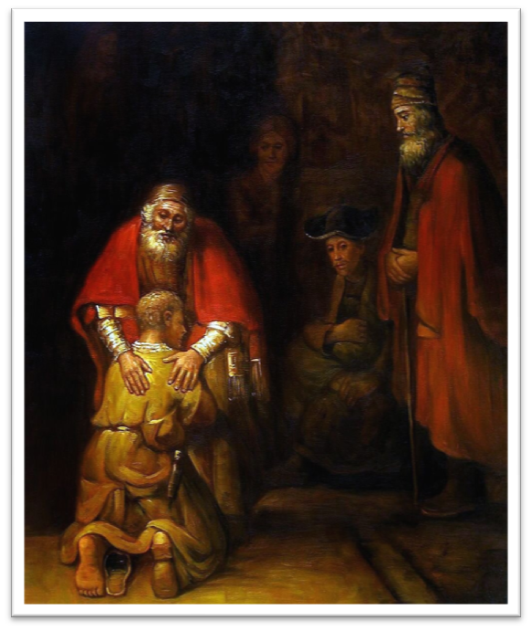 Рембрандт. Возвращение блудного сына. ок. 1666—1669. СПб. Эрмитаж 
