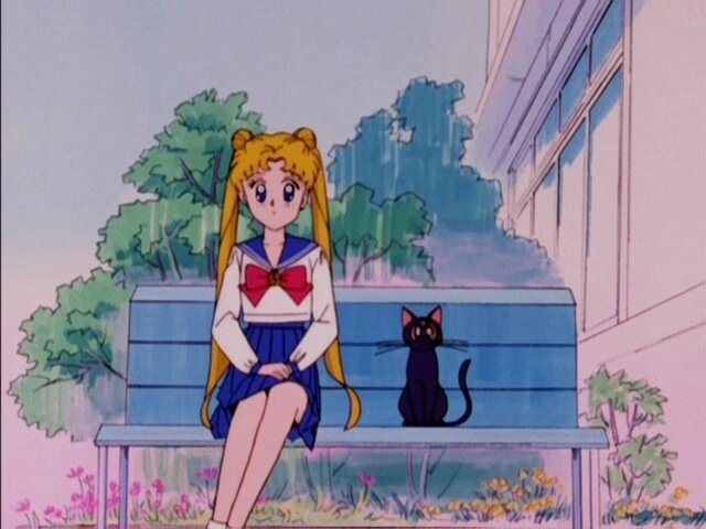 Усаги Цукино и её кошка Луна. Источник: kinorium.com