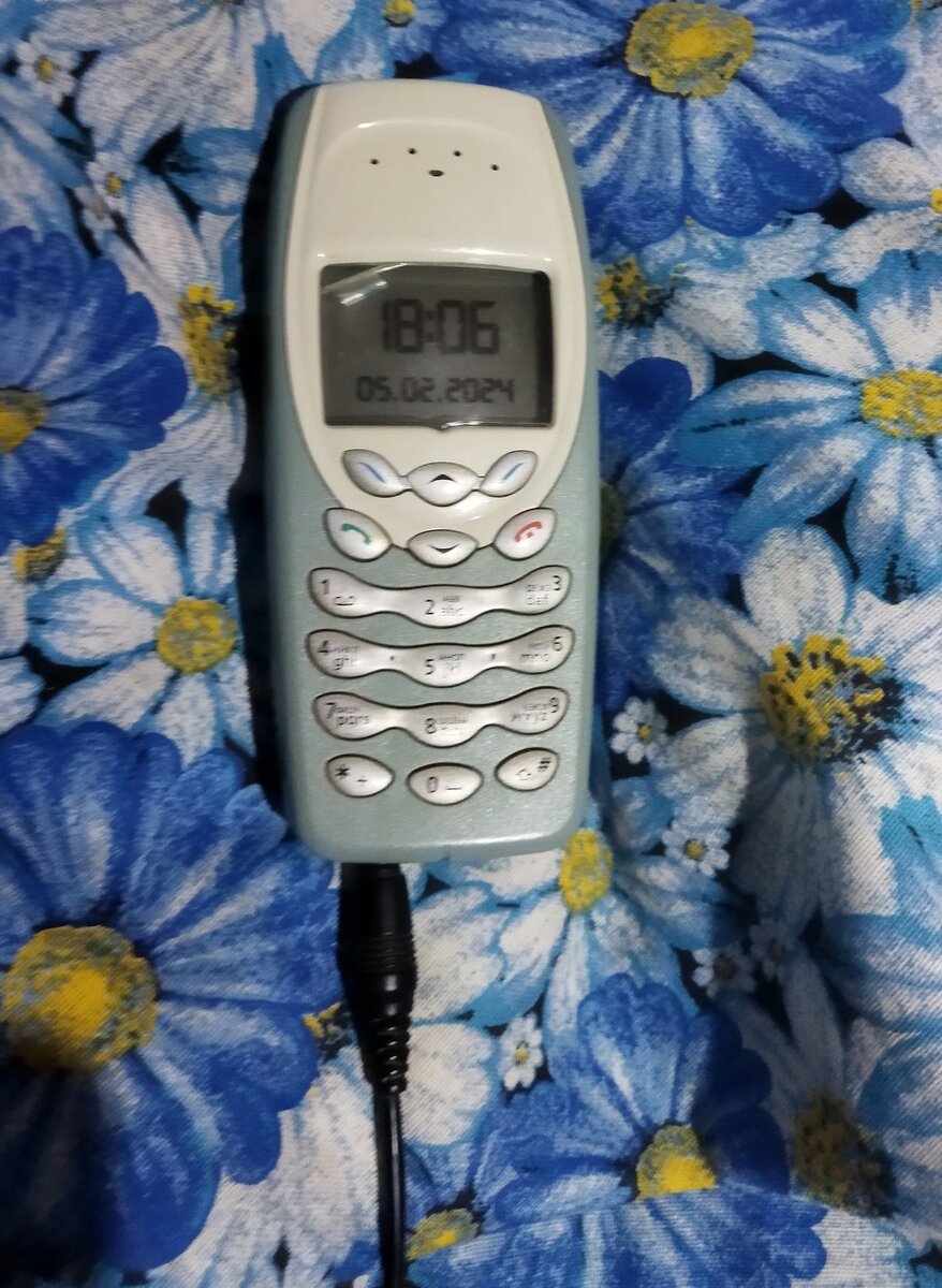 Nokia 3410 2003-его года, 2024 год