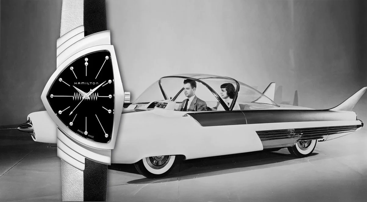 Оригинальная модель Hamilton Ventura 1957г.