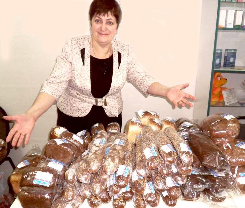 Выставка хлебной продукции в  моем офисе