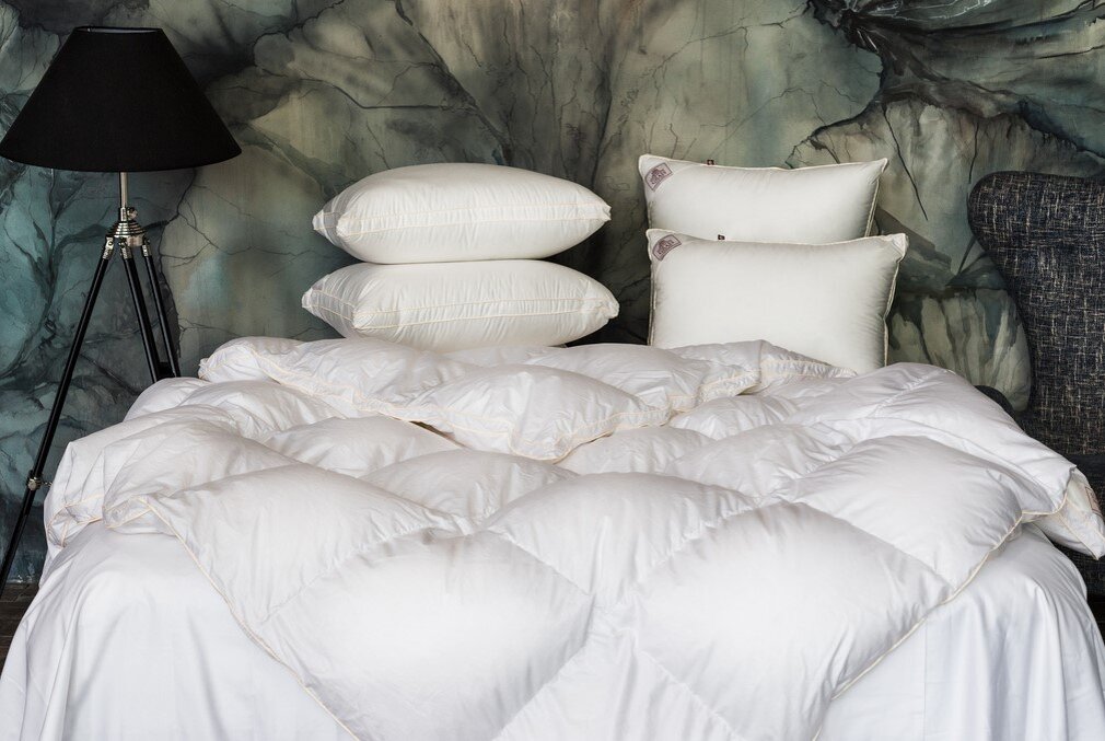 Одеяло всесезонное 160х220 German Grass Queen Down с бортиком