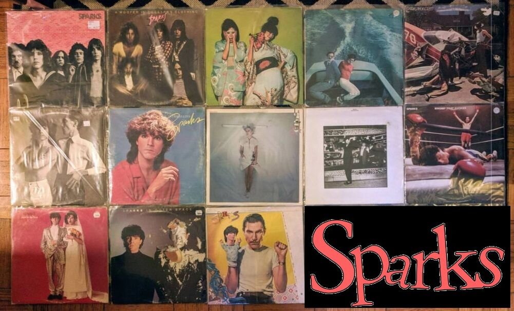 Все альбомы группы Sparks подряд с 1971 по 1984 годы