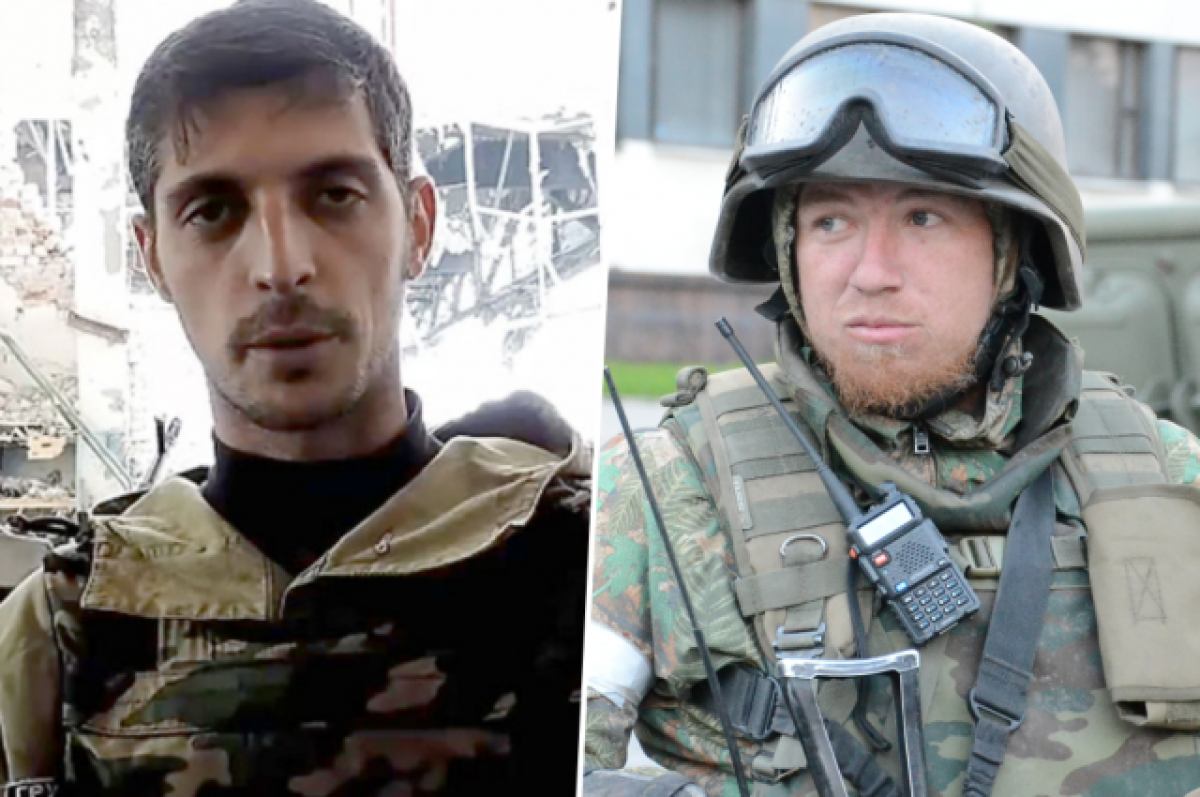    Михаил «Гиви» Толстых и Арсен «Моторола» Павлов.