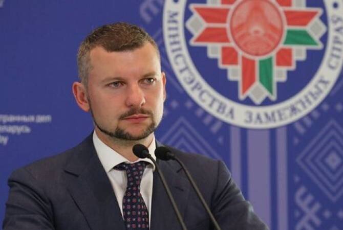 Пресс-секретарь МИД Белоруси А. Глаз