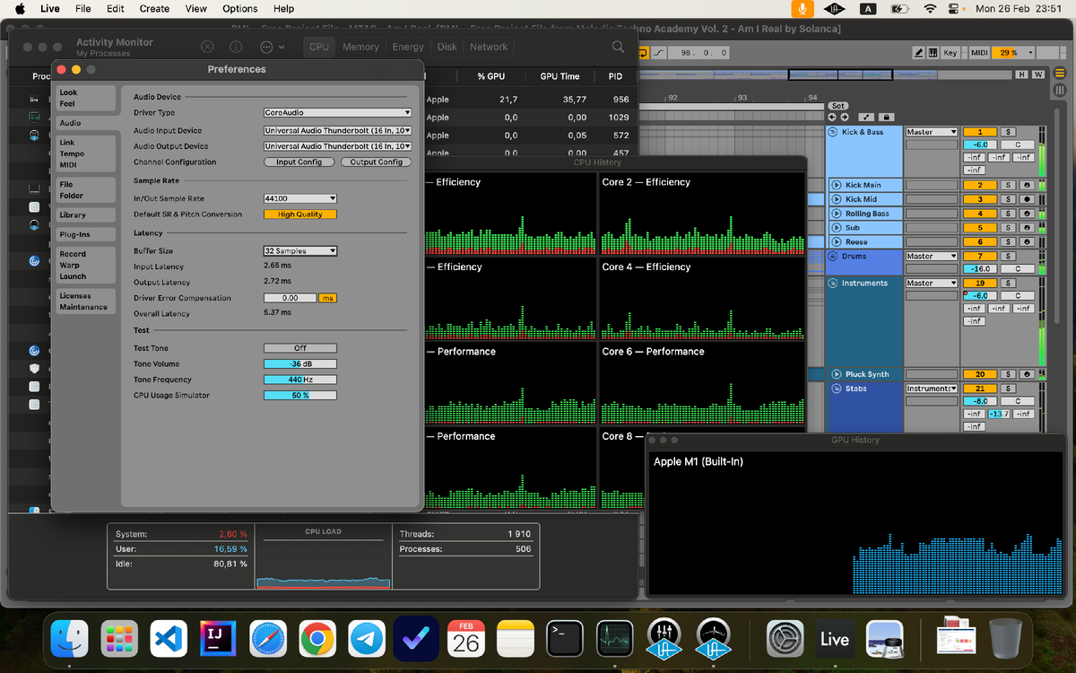 Free: Melodic Techno - Ableton Project File (MacOS)