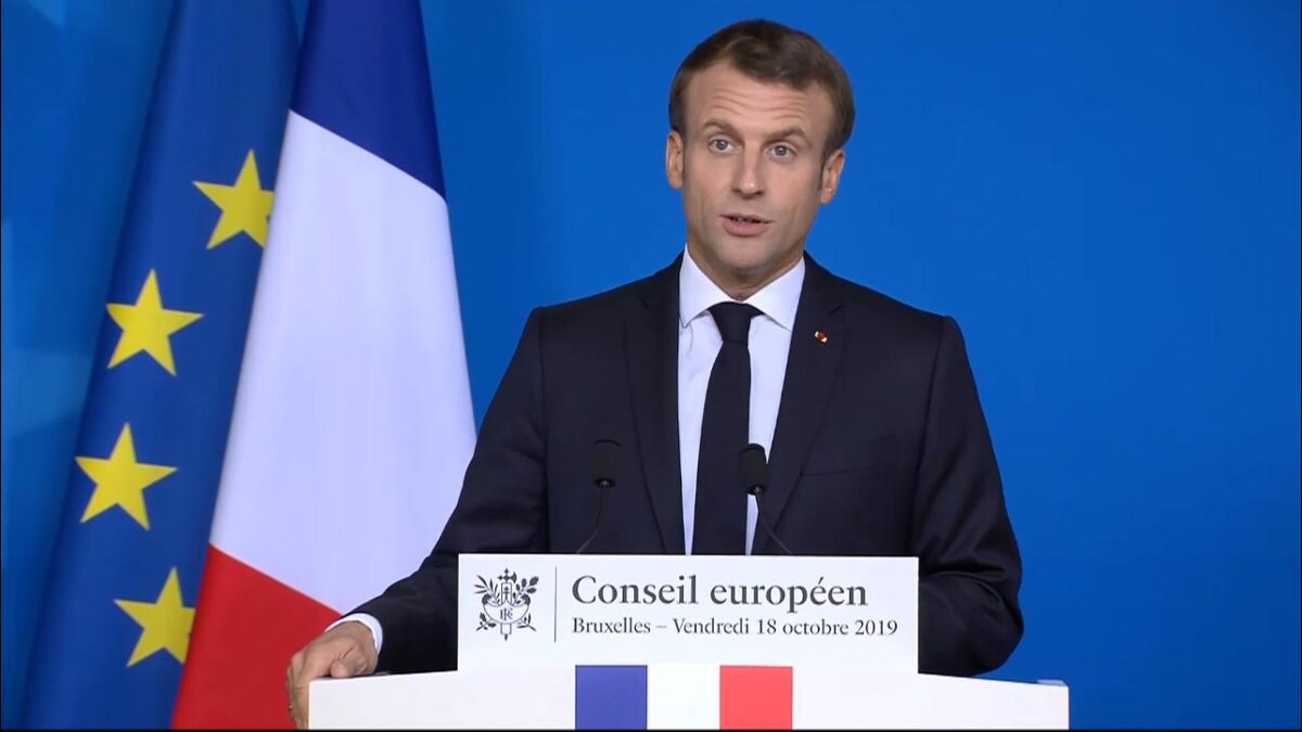    Эммануэль Макрон Цитата из видео elysee.fr