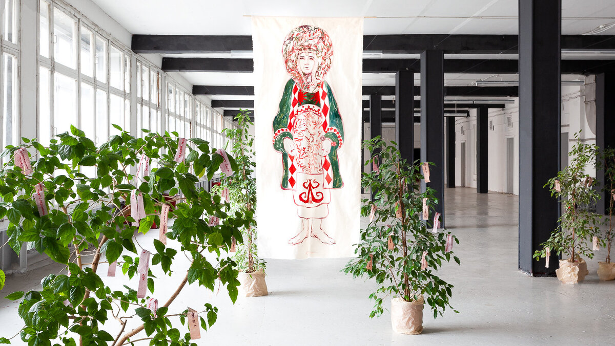 Мокошь (фрагмент инсталляции) Анны Самойловой, 2020.