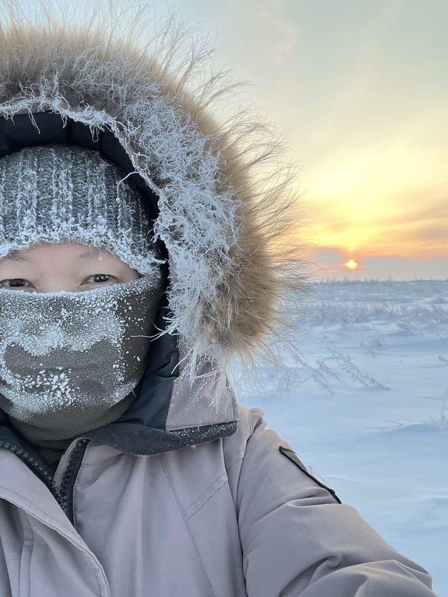 Декабрь 2023 года. Якутия.