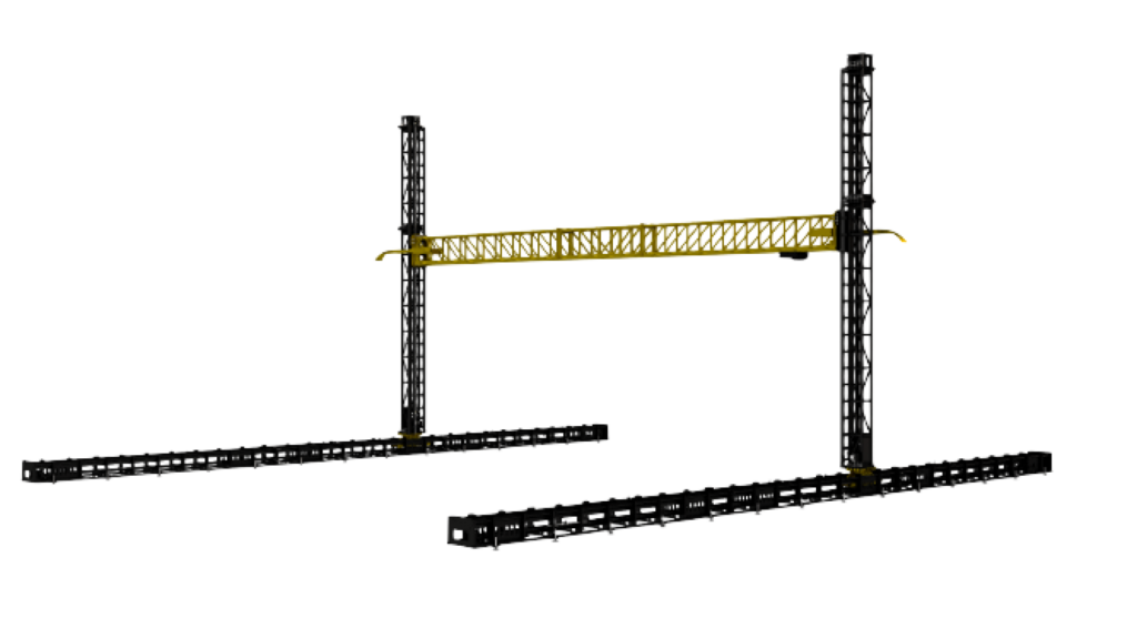 Внешний вид строительного 3D-принтера производства "Смартбилд"