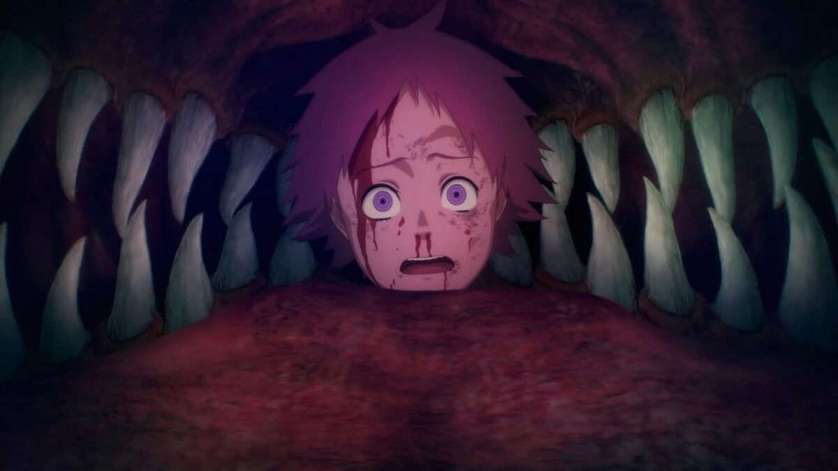 Во рту у Каймана