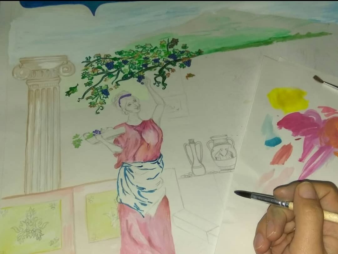 Плакат для школьной ярмарки " Краснодарский край и его районы"