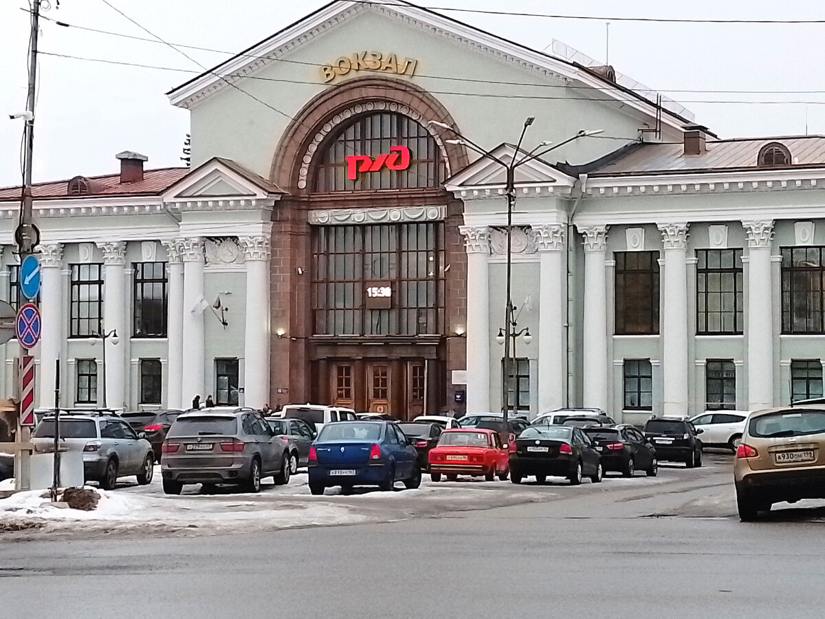 Вокзал города Выборг