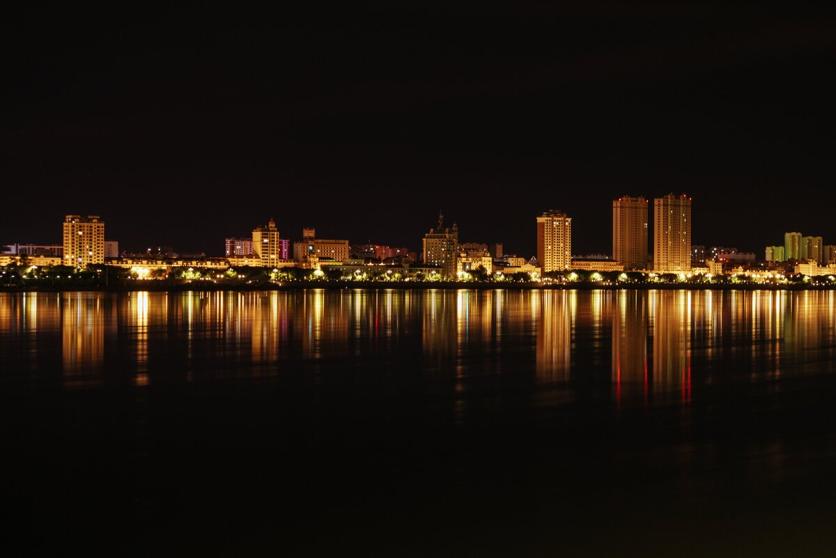 Вид на Благовещенск через реку. Фото: Unsplash